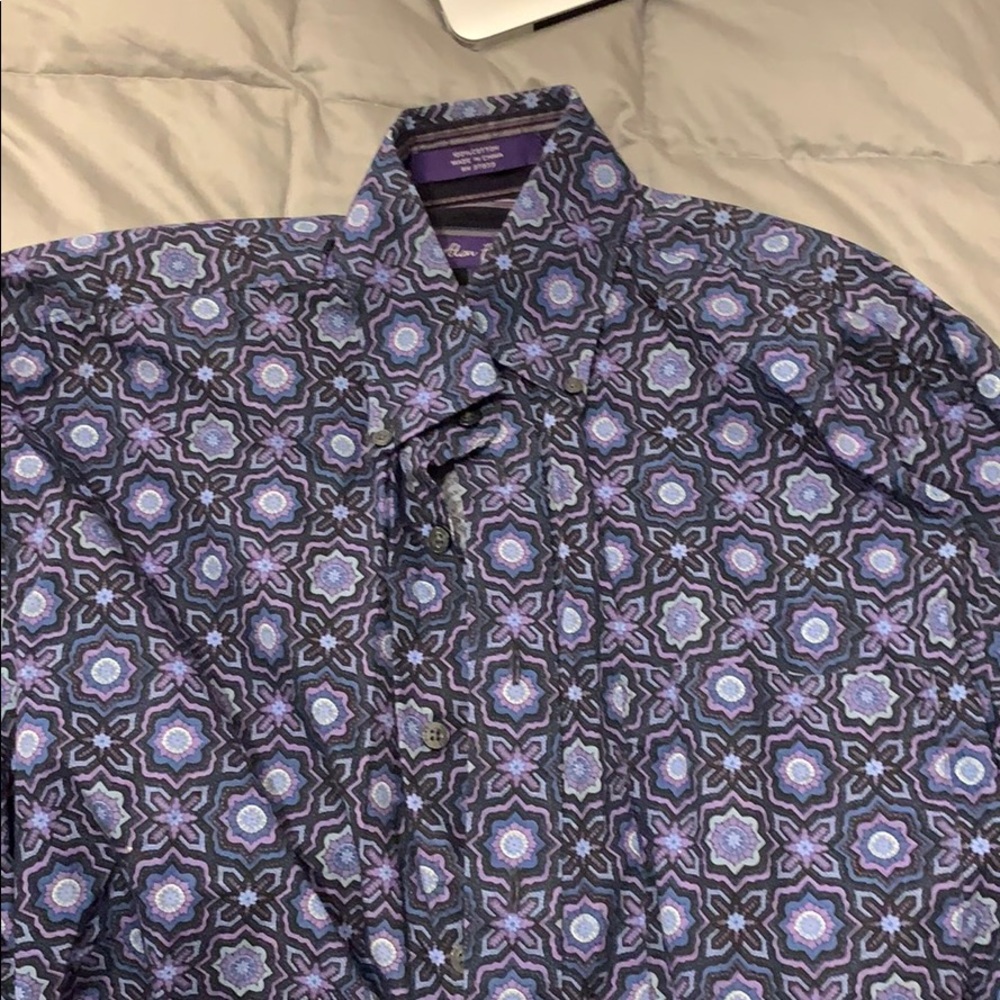 Alan Flusser Long Sleeve Dress Shirt